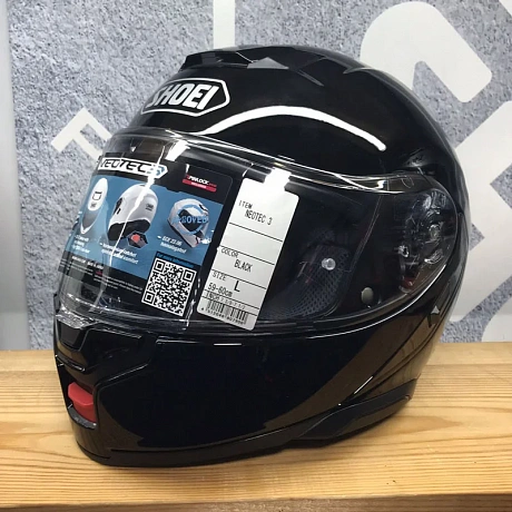 Шлем SHOEI NEOTEC 3 Black от магазина мотошлемов Sh-helmet